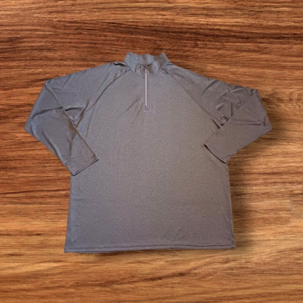 BAW XTREME TEK Mens 2X Pullover shirt 1/4 Zip Mock Neck South Florida Shooting